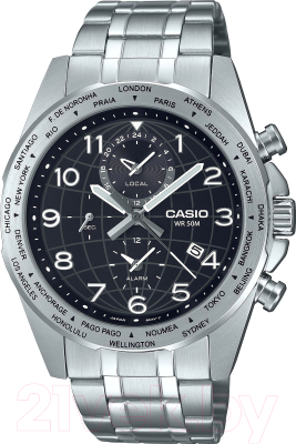 Часы наручные мужские Casio MTP-W500D-1A - фото