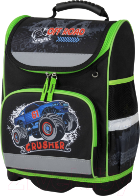 Школьный рюкзак Юнландия Wise. Crusher / 271399 - фото