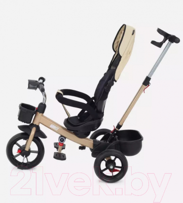 Трехколесный велосипед с ручкой Rant Basic Ghost / RB250