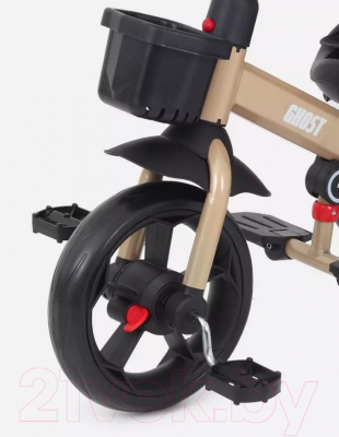 Трехколесный велосипед с ручкой Rant Basic Ghost / RB250