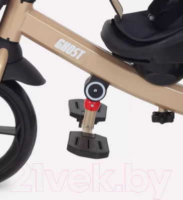 Трехколесный велосипед с ручкой Rant Basic Ghost / RB250