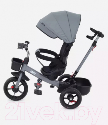 Трехколесный велосипед с ручкой Rant Basic Ghost / RB250