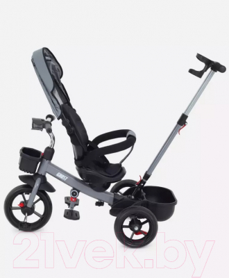 Трехколесный велосипед с ручкой Rant Basic Ghost / RB250