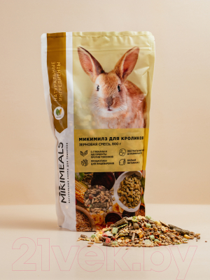 Корм для грызунов Mikimeals Для кроликов