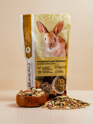 Корм для грызунов Mikimeals Для кроликов