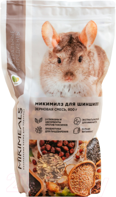 Корм для грызунов Mikimeals Для шиншилл - фото