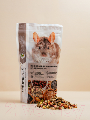 Корм для грызунов Mikimeals Для шиншилл