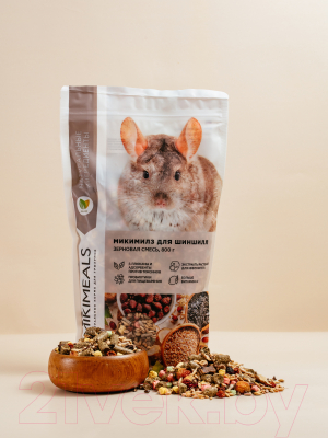 Корм для грызунов Mikimeals Для шиншилл