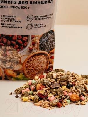 Корм для грызунов Mikimeals Для шиншилл