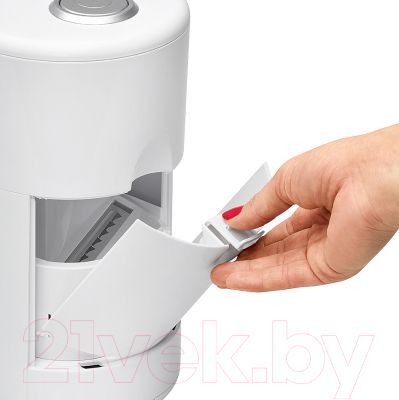 Овощерезка электрическая Clatronic MЕ 3673 (белый)