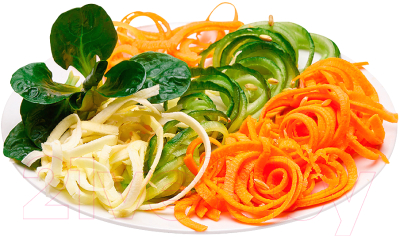 Овощерезка электрическая Clatronic MЕ 3673 (белый)