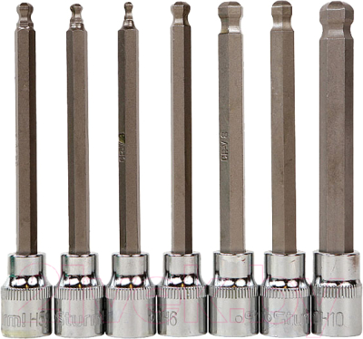 Набор головок слесарных Sturm! 1045-18-B7-110