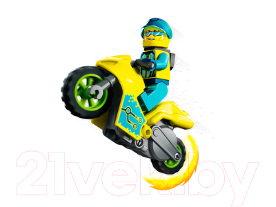 Конструктор Lego City Кибер трюковый байк / 60358