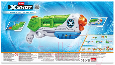 Бластер игрушечный Zuru X-Shot Water Тайфун Тандер / 1228