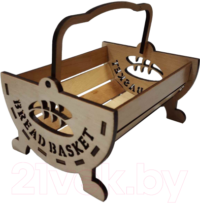 Корзина для хранения Guter Baum Булочка / 202001 (прозрачный лак) - фото