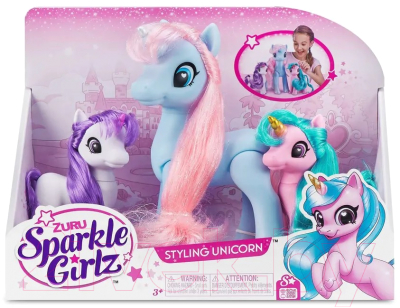 Набор фигурок игровых Zuru Sparkle Girlz Единорог / 100373 - фото