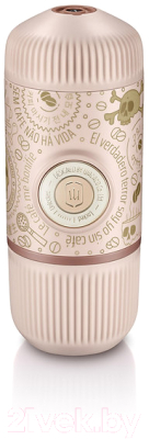 Кофеварка эспрессо Wacaco Nanopresso Dark Soul Pink + Case