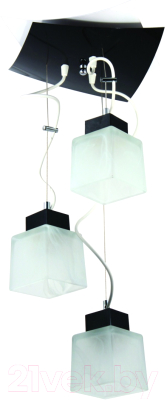 Люстра Элетех Конверт 233 НСБ 01-3х60-102 Е27 / 1005402879 (белый/черный)