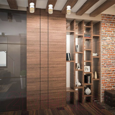 Потолочный светильник Элетех Крош 111 НПБ 01-60-104 Е27 / 1005404604 (белый муар)