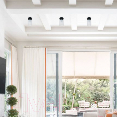 Потолочный светильник Элетех Крош 111 НПБ 01-60-104 Е27 / 1005404607 (черный муар)