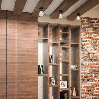 Потолочный светильник Элетех Крош 111 НПБ 01-60-104 Е27 / 1005404606 (черный муар)