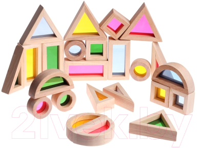 Конструктор Sima-Land Радужные блоки / 3223172