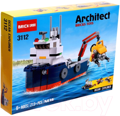 Конструктор Brick Экспедиционный корабль / 2588835 - фото