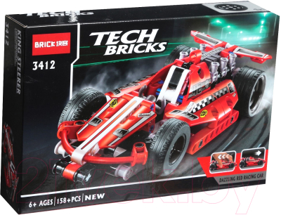 Конструктор инерционный Brick Спорткар / 2588802 - фото