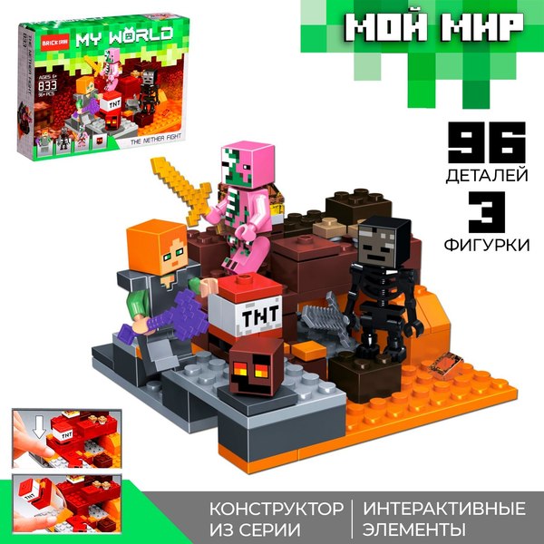 Конструктор Jisi Bricks Мой мир 7846688