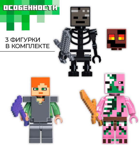 Конструктор Jisi Bricks Мой мир 7846688