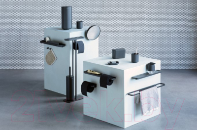 Держатель для туалетной бумаги Brabantia MindSet 303166 (минерально-серый)