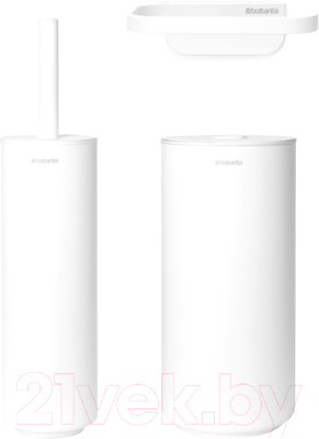 Набор для туалета Brabantia MindSet 303708 (минерально-белый) - фото