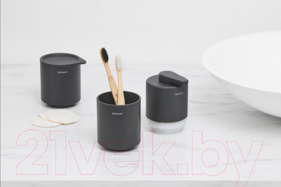 Стакан для зубной щетки и пасты Brabantia MindSet 303241