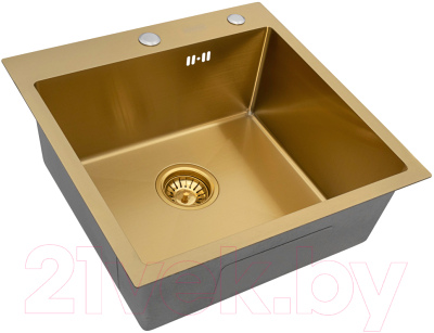 Мойка кухонная Arfeka Eco AR PVD Nano 50x50