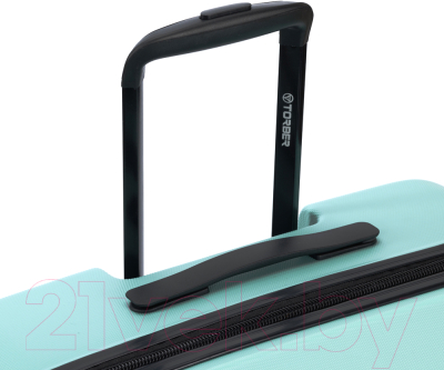 Чемодан на колесах Torber Caspian / T2055M-Green