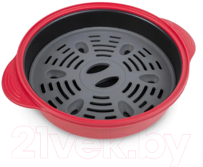 Набор для готовки в СВЧ Miku MK-PTSET-RD (красный)