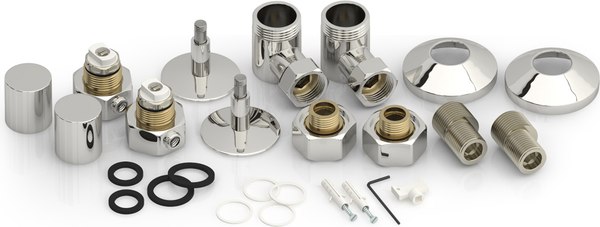 Полотенцесушитель водяной Сунержа Аксиома-10 120x50 / 00661-1250