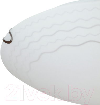 Потолочный светильник Элетех Кружево 300 НПБ 01-2х60-139 М16 / 1005204245 (матовый белый/хром)