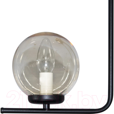 Люстра Элетех Лоу 151 НПБ 01-5х40-162 Е14 / 1005405120 (черный муар)