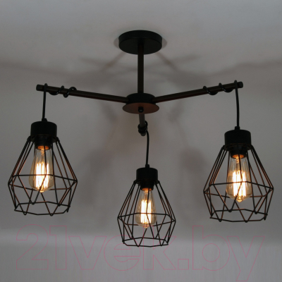 Люстра Элетех Магна 131 НПБ 01-3х60-220 Е27 / 1005404961