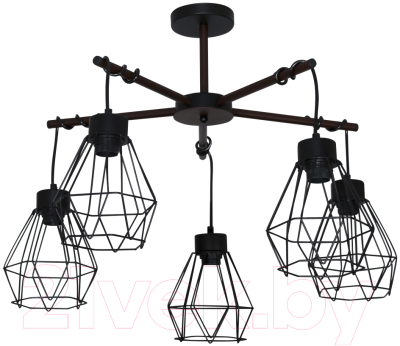 Люстра Элетех Магна 151 НПБ 01-5х60-161 Е27 / 1005404962 (черный муар)