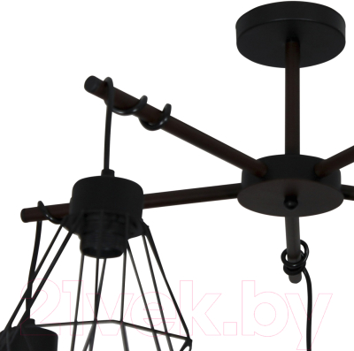 Люстра Элетех Магна 151 НПБ 01-5х60-161 Е27 / 1005404962 (черный муар)