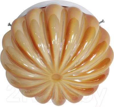 Потолочный светильник Элетех Малютка 180 НПО 22-60-250 / 1005150559 (опал золотой) - фото