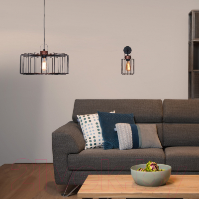 Потолочный светильник Элетех Манго 211 НСБ 01-60-171 Е27 / 1005405083 (черный муар)