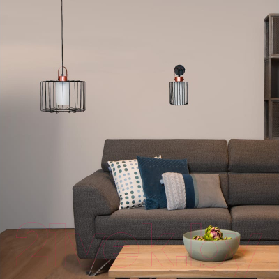 Потолочный светильник Элетех Манго 212 НСБ 01-60-172 Е27 / 1005405088 (черный муар)