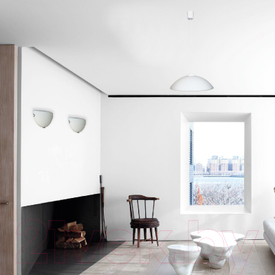 Потолочный светильник Элетех Мелани 360 НСБ 72-60 М50 / 1005251527 (матовый белый)