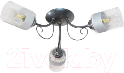 Люстра Элетех Мия 131 НСБ 01-3х60-152 Е27 / 1005405007 (хром) - фото