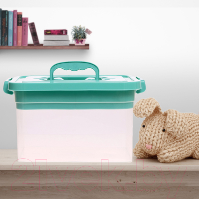 Контейнер для хранения Соломон С крышкой и вкладышем / 9354612