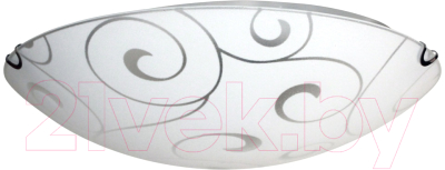 Потолочный светильник Элетех Морокко 300 НПБ 01-2x60-139 М16 / 1005204322 (матовый белый/хром) - фото