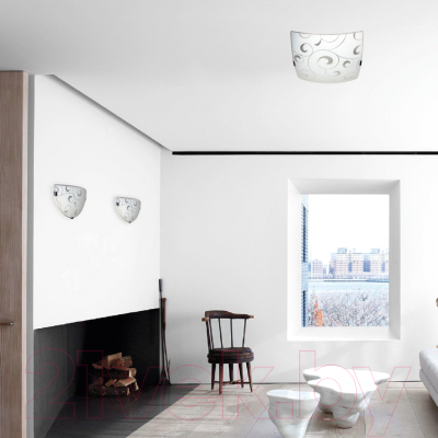 Потолочный светильник Элетех Морокко НПБ 09-60-003 М83 / 1005205717 (матовый белый/металлик)